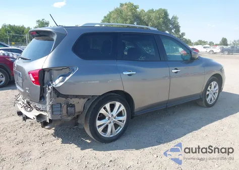 2018 Nissan Pathfinder Sl z USA, uszkodzony, nr VIN 5N1DR2MM4JC619938